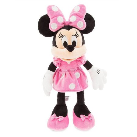 Disney Mickey Mouse & Friends Minnie Mouse Medium 18'' Plush - Pink - Disney Store : Target
