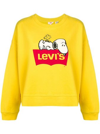 Levi's Snoopy sweatshirt $83 - Buy SS19 Online - Fast Global Delivery, Price