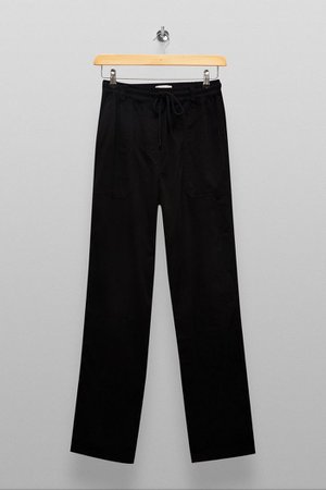 TALL Black Slouch Trousers | Topshop