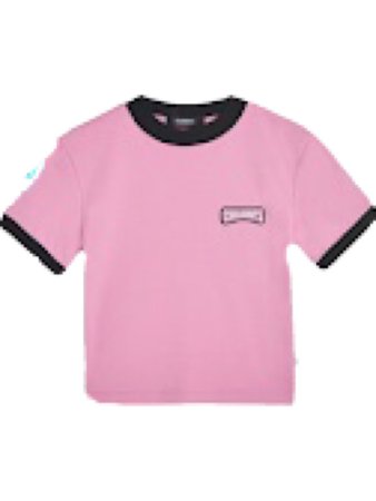 Basic Crop in Pink by Charm's.