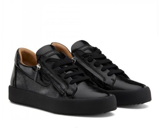 Giuseppe black sneakers