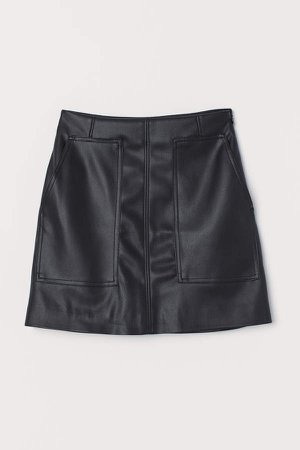 A-line Skirt - Black