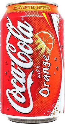 coke orange 🍊