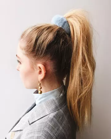 The Best Hair Scrunchies From Balenciaga and More—And How to Wear Them | Vogue