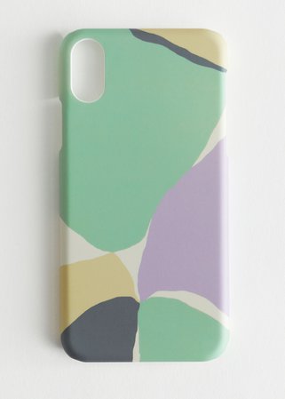 Colour Block iPhone Case - iPhone X - iPhone cases - & Other Stories multi