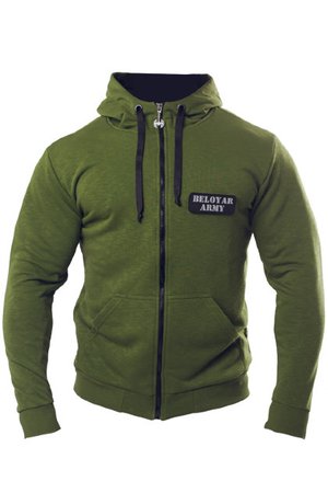 beloyar hoodie green