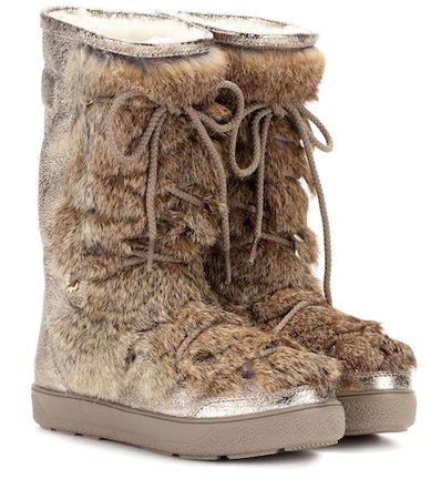 New Laetitia fur ankle boots