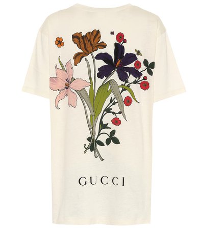 Printed Cotton T-Shirt | Gucci - mytheresa.com