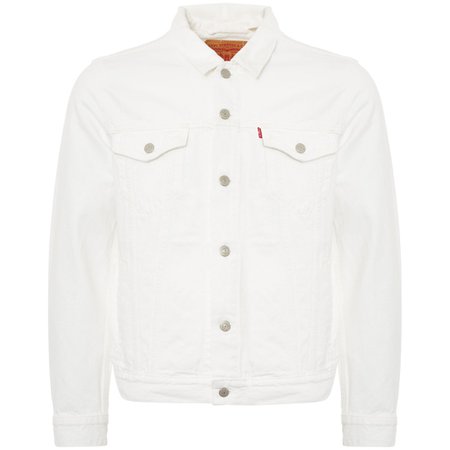 Classic Levi’s denim jacket in white back on the shelves - Modculture