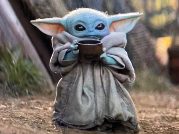 Baby Yoda drinking soup is next 'sipping tea' meme: 'The Mandalorian' - Business Insider
