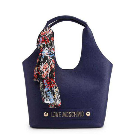 Shoulder Bags | Shop Women's Love Moschino Blue Shoulder Bag at Fashiontage | JC4120PP16LV_0750-Blue-NOSIZE