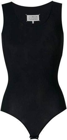 fitted sleeveless bodysuit