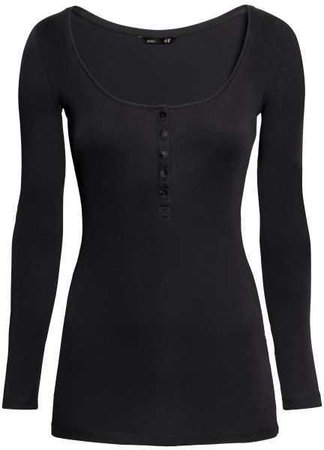 H&M Henley-style Top