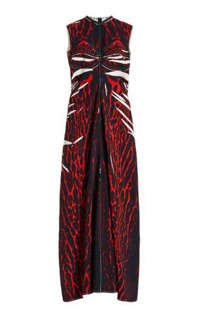Leopard Print Crepe Maxi Dress By Proenza Schouler | Moda Operandi