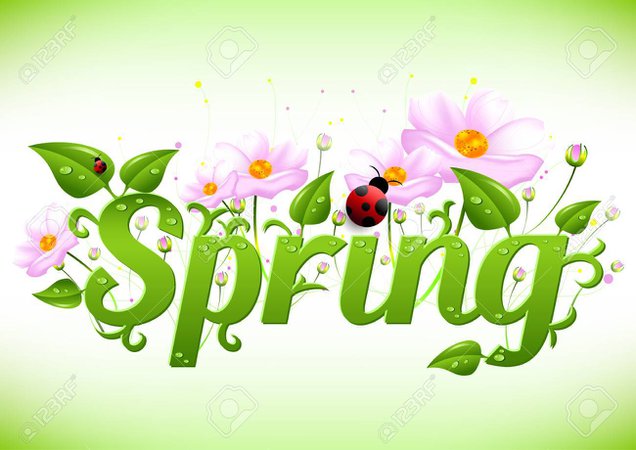 52014309-spring-card-for-wishes-with-beginning-of-spring-word-spring-in-nature-style-with-spring-flowers-gree.jpg (1300×920)