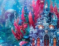 mermaid castle - Google Search