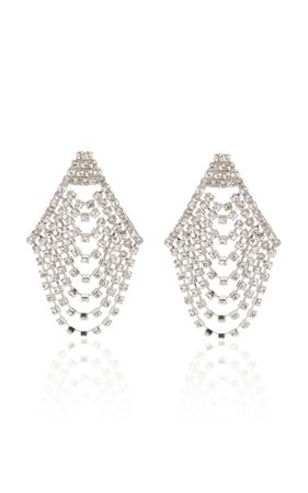 Seraphina Crystal-Embellished Earrings By Jennifer Behr | Moda Operandi