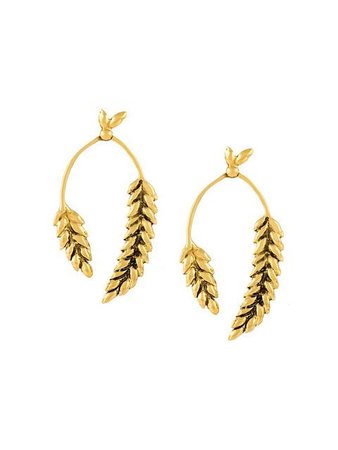 Aurelie Bidermann Wheat earrings