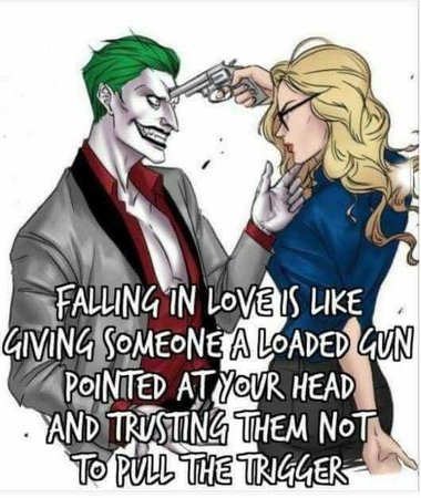 harley quinn and the joker quote