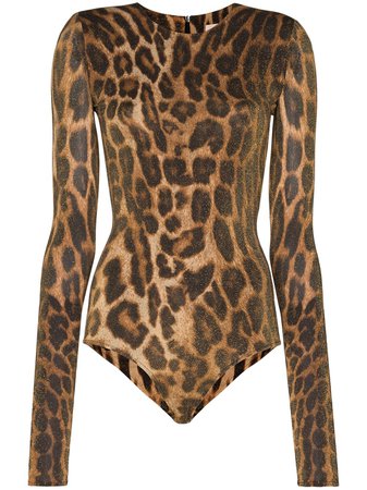 Alexandre Vauthier leopard-print Bodysuit - Farfetch