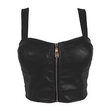 black leather top - Google Search