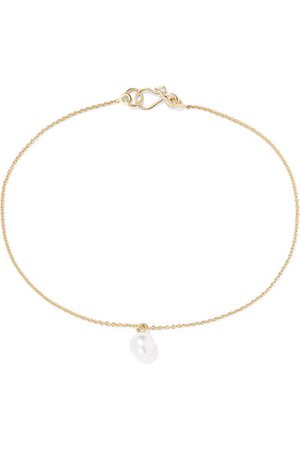 Sophie Bille Brahe | Palme de Perle 14-karat gold pearl bracelet | NET-A-PORTER.COM