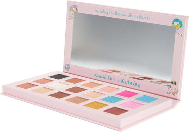 Kimchi Chic Beauty x Ketnipz Rainbow Sharts Eyeshadow & Pressed Pigment Palette
