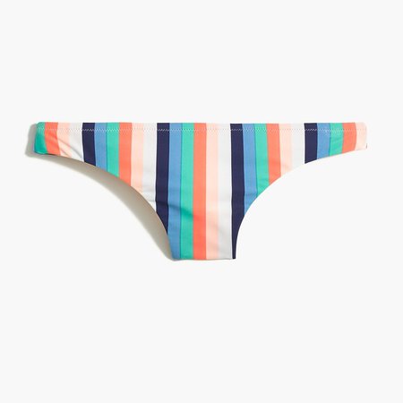 French bikini bottom in stripe