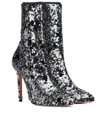 Costes 105 sequined ankle boots