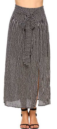 Striped Long Skirt Amazon