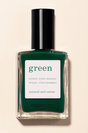 green nail polish
