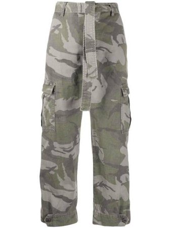 army cargo trousers