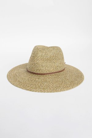 Tuscany Straw Hat | Silver Icing