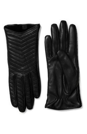 Mackage Cano Lambskin Leather Tech Gloves | Nordstrom