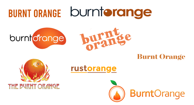 Burnt Orange Words