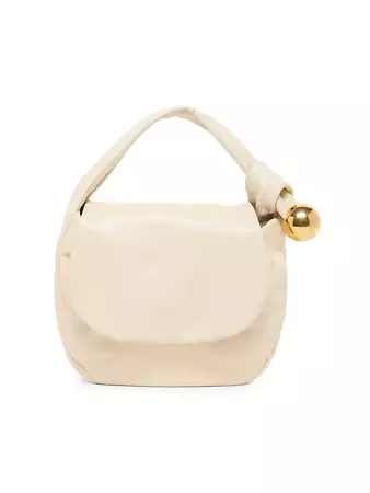 Shop Jil Sander Sphere Leather Shoulder Bag | Saks Fifth Avenue