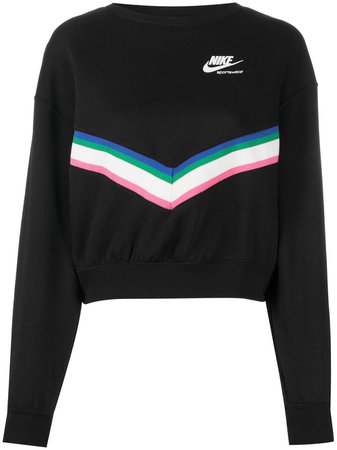 Nike Windrunner Fleece Retro Strip Sweatshirt - Farfetch