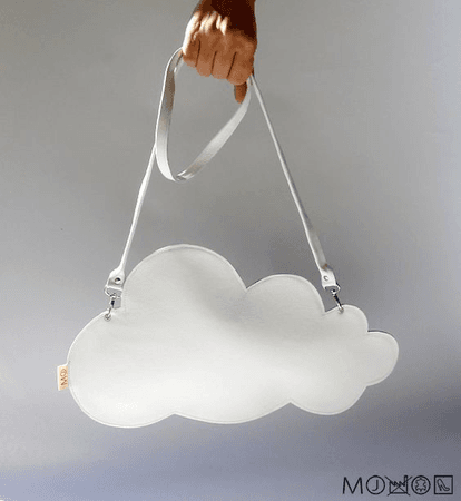 cloud shaped purse