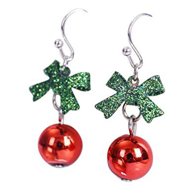 Red Ornament earrings 2