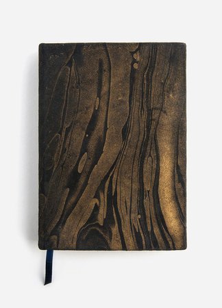Suede Black Magic Leather Journal • HausWitch Home + Healing