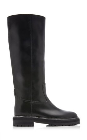 Jimmy Choo Yomi Leather Knee Boots