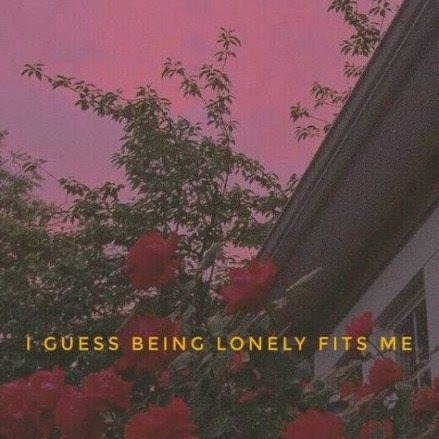 aesthetic lonely