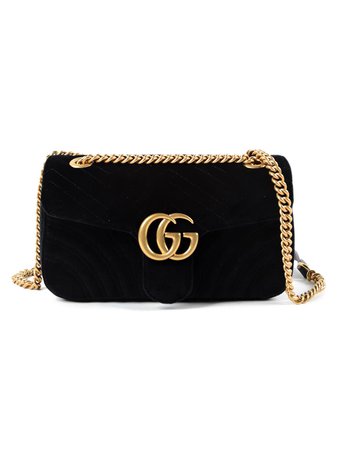 Gucci Gg Marmont 2.0 Bag 443497/K4D2T - 1000 BLACK | Spinnaker Boutique