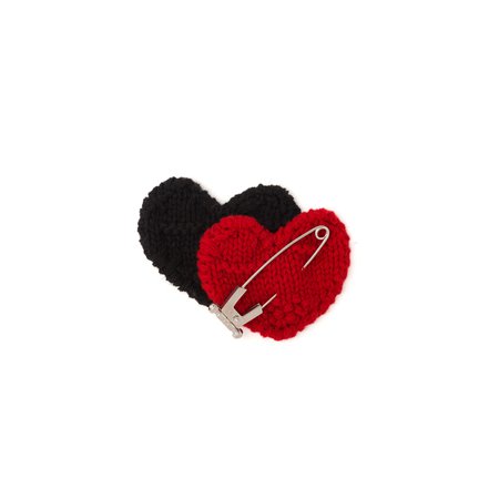 Pin with heart | Prada - 1IS045_2DAU_F0N98