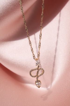 Baby Serpent Necklace - Gold Filled