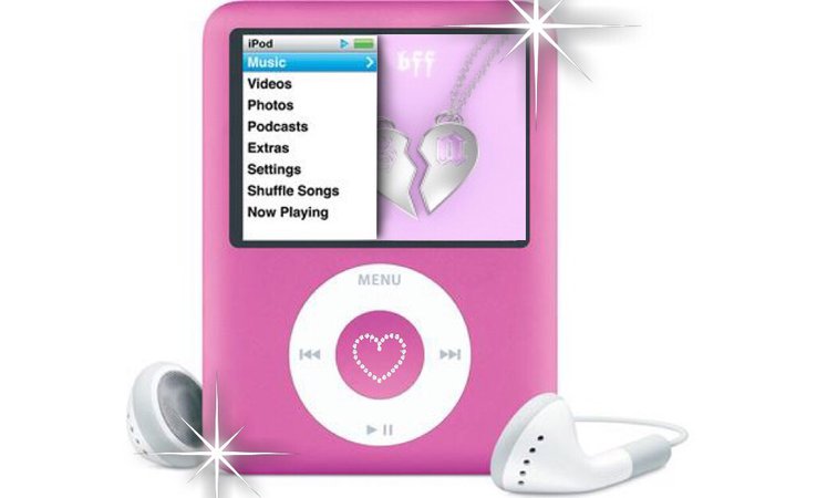 Pink iPod