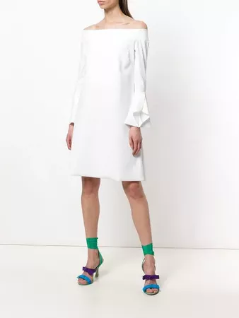 Chiara Boni La Petite Robe Berit Off Shoulder Dress - Farfetch