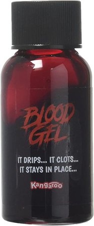Amazon.com: Kangaroo Fake Blood Gel- 1 oz - Theater - Costume or Halloween Zombie, Vampire and Monster Dress Up : Clothing, Shoes & Jewelry