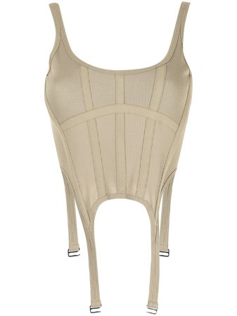 Dion Lee Cropped corset-style Top - Farfetch