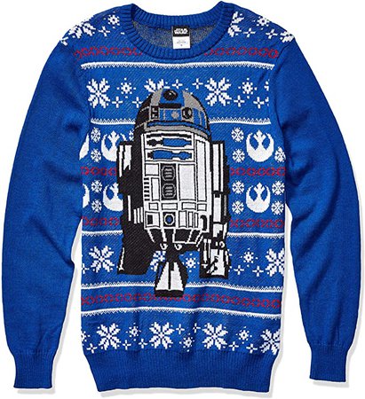 STAR WARS Men's Ugly Christmas Sweater at Amazon Men’s Clothing store
